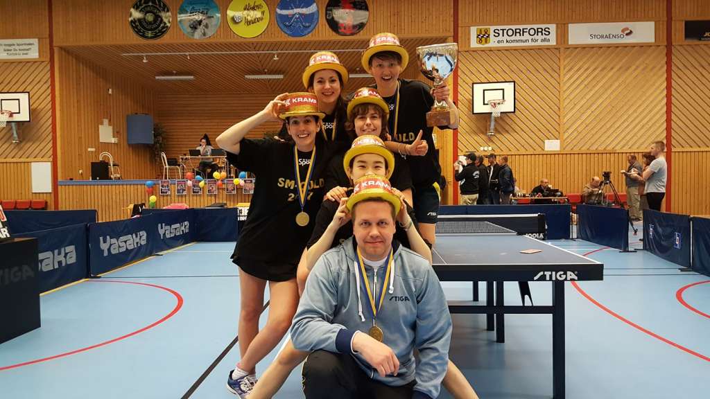 Damerna Svenska mästarinnor!!!!