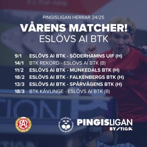 Pingisligan Herr Våren 25